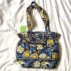 RARE Vera Bradley Ellie Blue Laura Purse/Tote